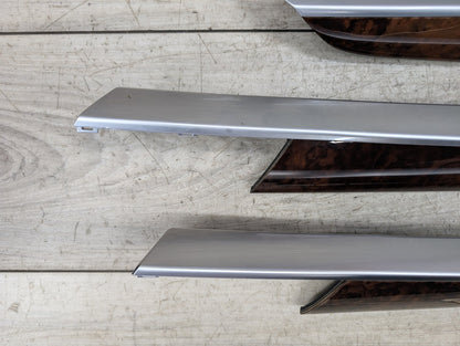 2007-2013 BMW X5 E70- Front Rear Left Right Interior Trim SET PN: 70P4080
