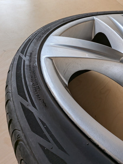 06-13 OEM BMW E90 E92 E93 328 335 Wheel Rim 18x8.5" ET:37 Star Spoke Style 189
