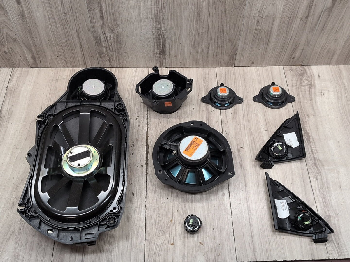 2009-2012 Mercedes-Benz E550 W212 Speakers Subwoofer Tweeter SET A2128202302 OEM