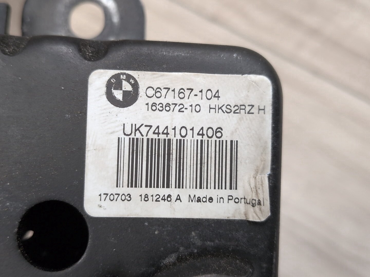2016-2022 BMW 750i G12 Liftgate Trunk Lid Liftgate Lock Latch Actuators W/ Soft Close SET 7441014 OEM