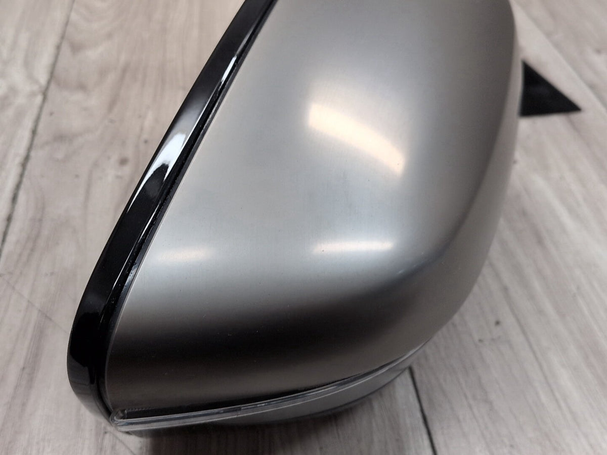 OEM BMW G30 530 540 M550 Right Passenger Side Mirror Blind Spot SHADOW GLOSS