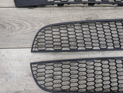 09-15 OEM BMW F01 F02 M SPORT Front Bumper Cover Left Right Center Lower Grilles SET