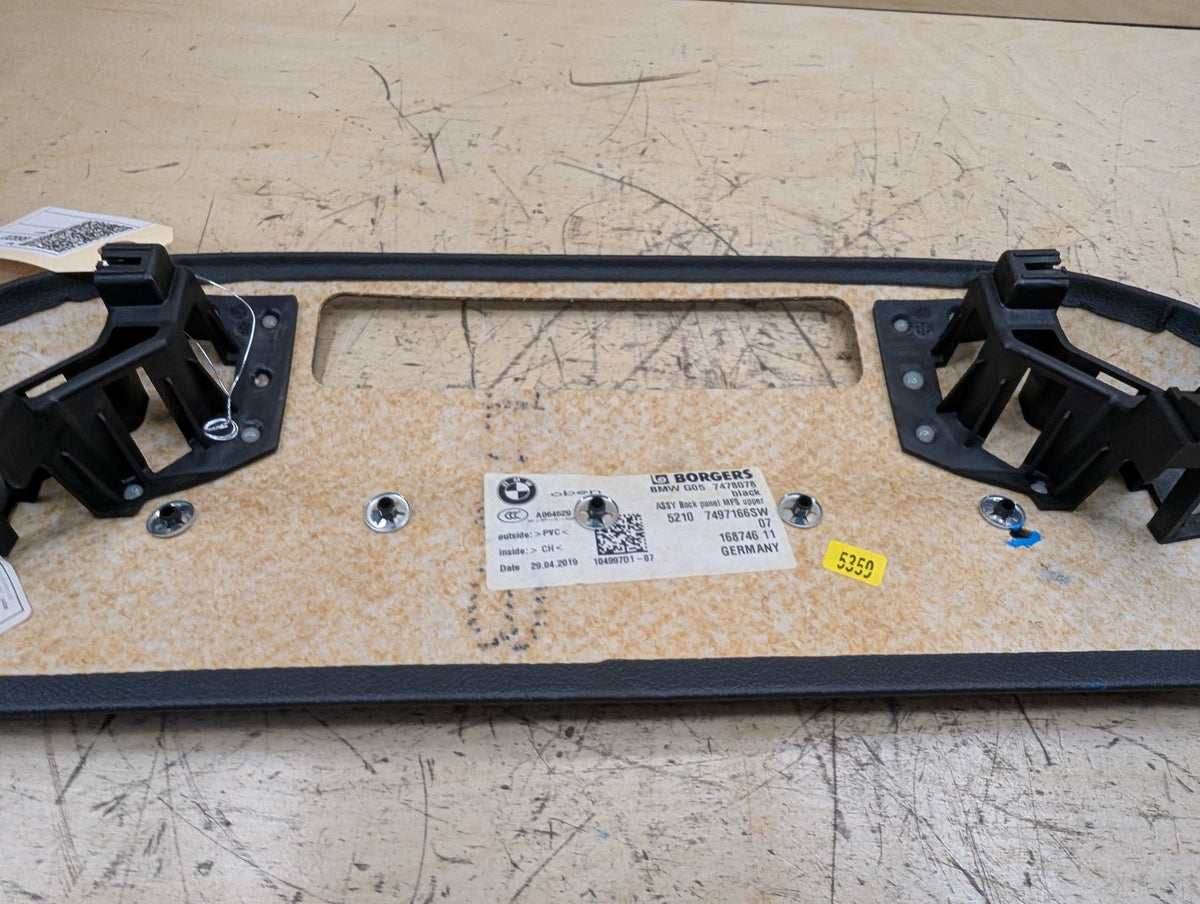 2019-2026 BMW X5 G05 Front Left or Right Seat Backside Panel Cover Bezel Trim 7497166 OEM