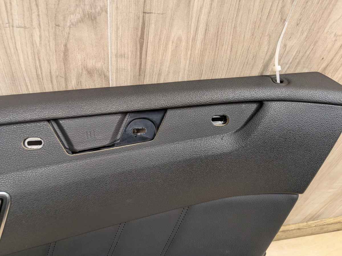 2009-2012 Mercedes-Benz E550 W212 Front Right Passenger Door Shell Panel Black 040