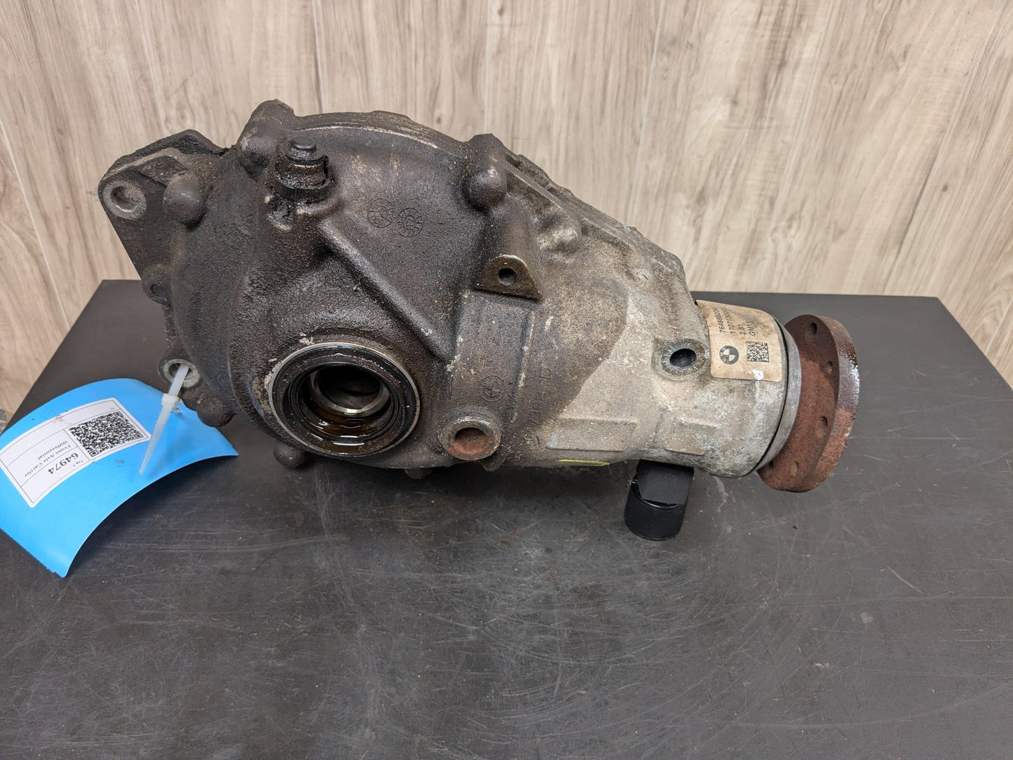 16-19 OEM BMW G12 750 B7 G30 M550 Front Differential Axle Carrier Ratio 2.81 K