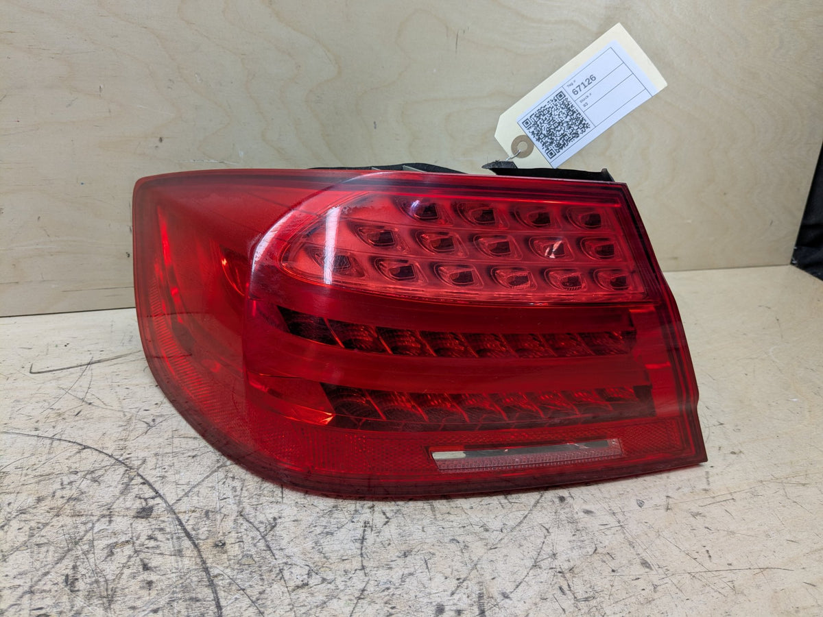 11-13 OEM BMW E92 328 335 M3 Coupe LCI Rear Left Driver Outer Tail Light