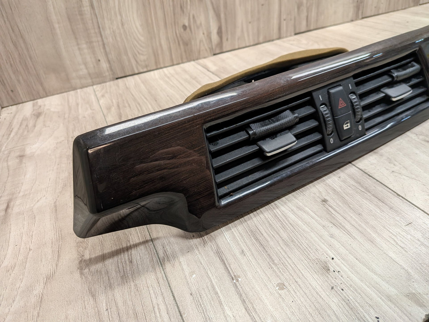 08-10 BMW 535i E60 Dashboard Dash Board Panel Interior Trims PAIR 6910732 Wood