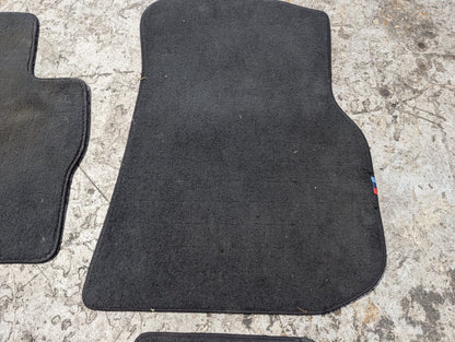 18-21 OEM BMW G01 F97 X3 X3M M Front Rear Carpet Floor Mats Black SET