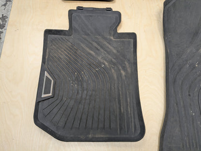 OEM BMW G20 G26 G80 330 M340 M3 Front Rear All Weather Rubber Floor Mats SET