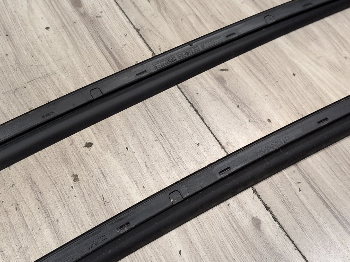 2018-2023 Audi S4 B9 Front Left Right Side Windshield Drip Trim Molding SET 8W0854327C