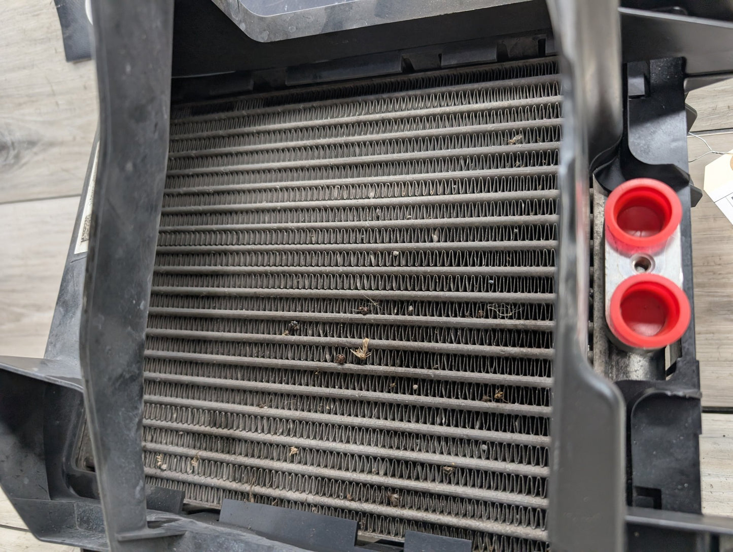 2015 BMW X6 F86 Left Driver Secondary Auxiliary Radiator 7645693 S63B44T2
