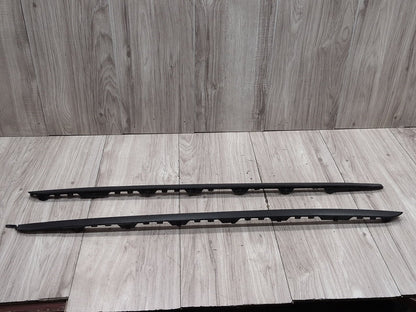 2015 - 2019 BMW X6 F86 Front Left Right Side Windshield Drip Trim Molding SET 7462217 S63B44T2