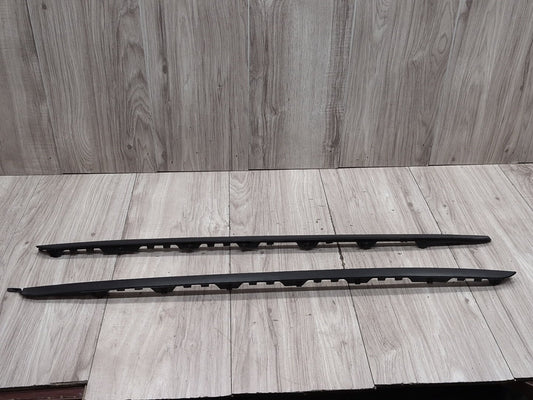 2015 - 2019 BMW X6 F86 Front Left Right Side Windshield Drip Trim Molding SET 7462217 S63B44T2