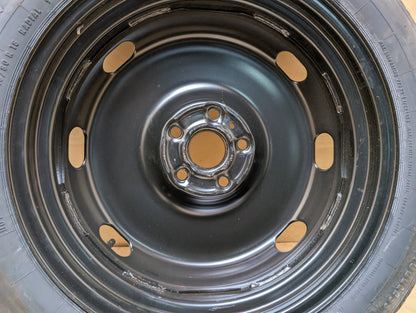 15-18 OEM Audi Q3 18x4 ET27.5 Emergency Spare Wheel Rim Tire PN: 5N0601027E