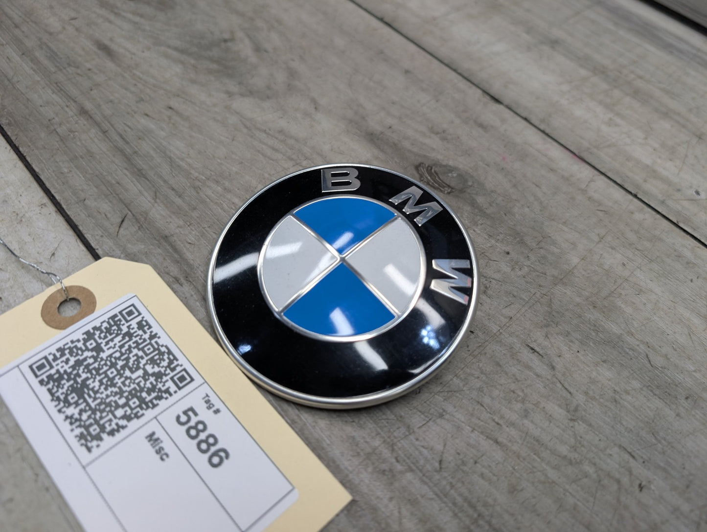 OEM BMW E82 E92 F02 F10 F22 F30 F44 F82 Rear Trunk Lid Round Emblem Logo 82MM