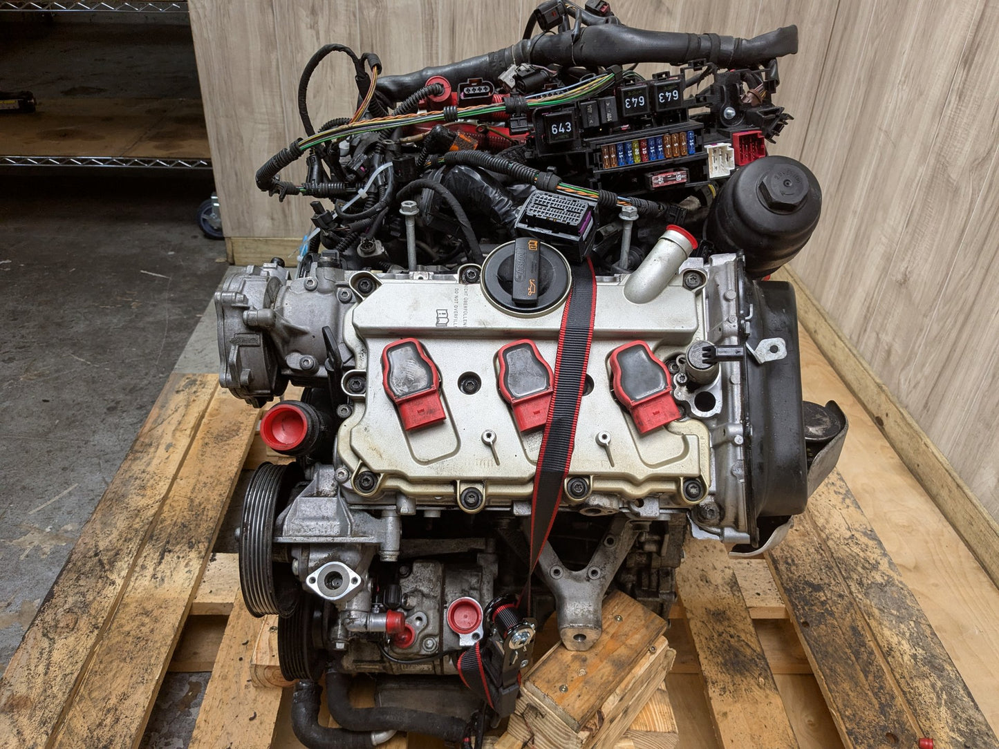 VIDEO! 13-17 AUDI S4 S5 B8 3.0T V6 Engine Motor CCBA AWD 133k RAN!