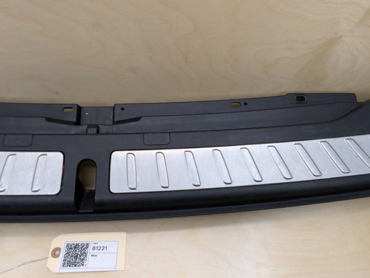 2018-2024 BMW X3 G01 Rear Trunk Cargo Scuff Loading Trim Cover Plate 7396612 OEM