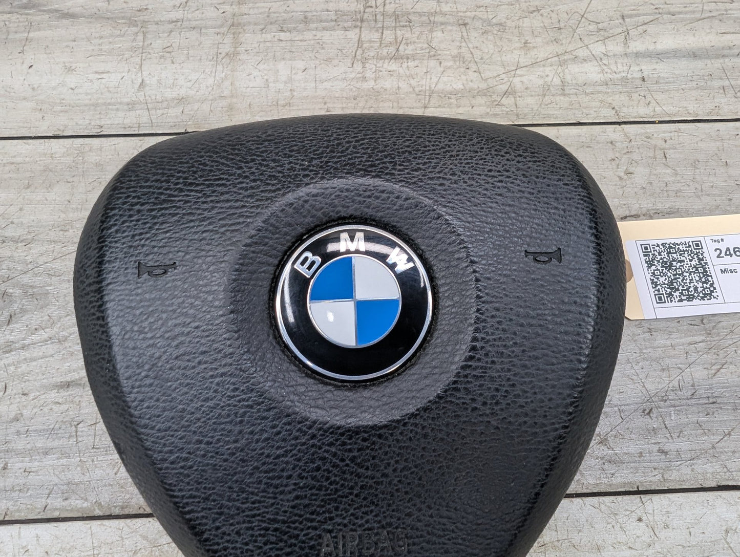 14-19 OEM BMW F15 F16 X5 X6 Front Driver Steering Wheel Airbag Air Bag Black