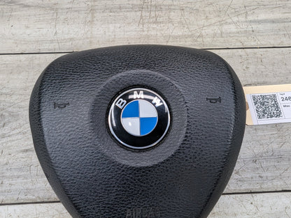 14-19 OEM BMW F15 F16 X5 X6 Front Driver Steering Wheel Airbag Air Bag Black