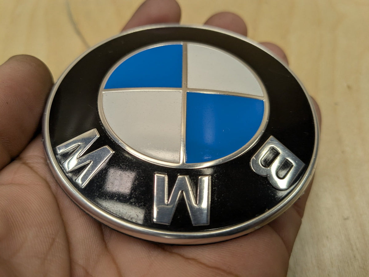 OEM BMW E82 E92 F02 F10 F22 F30 F44 F82 Rear Trunk Lid Round Emblem Logo 82MM