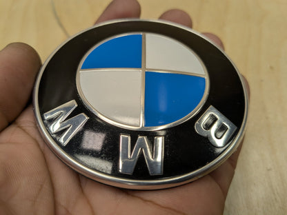 OEM BMW E82 E92 F02 F10 F22 F30 F44 F82 Rear Trunk Lid Round Emblem Logo 82MM