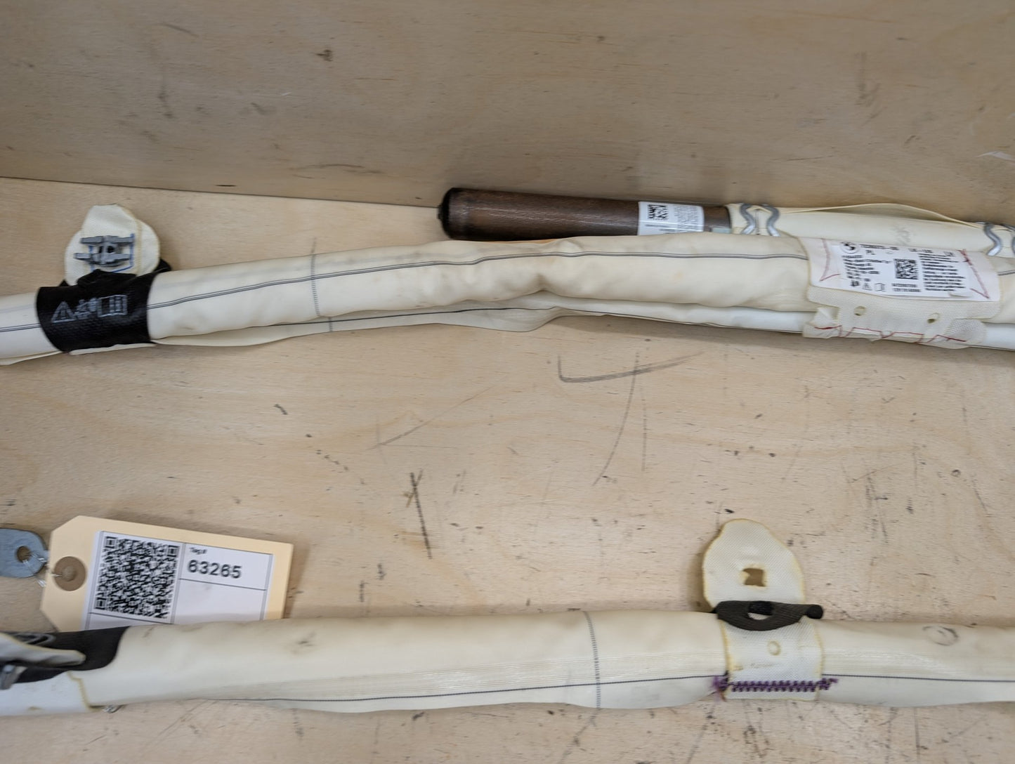 OEM BMW F30 F36 F80 M3 328 335 435 Left Driver Roof Head Curtain Air Bag Airbag