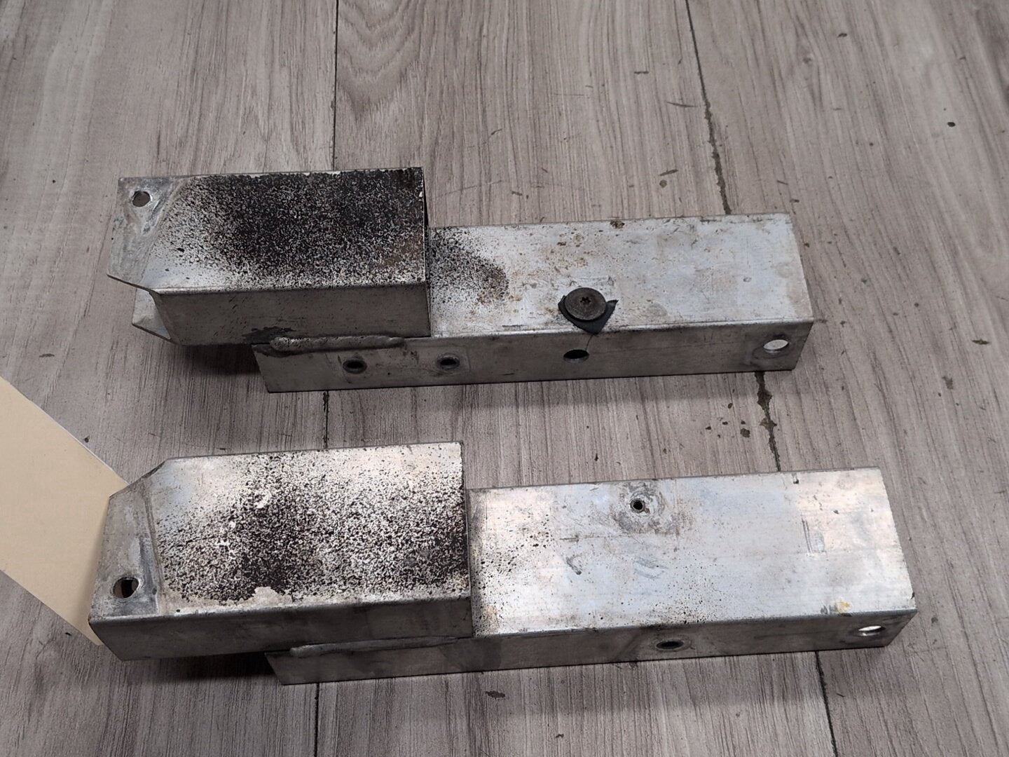 OEM BMW F01 F02 740 750 Front Left Right Side Bumper Deformation Reinforcement Bracket SET