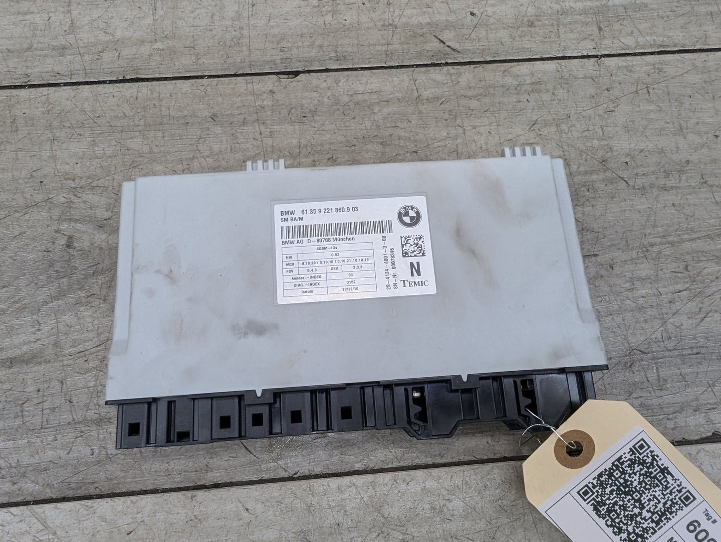 09-11 OEM BMW E90 E91 328 335 Left Right Seat Memory Control Module