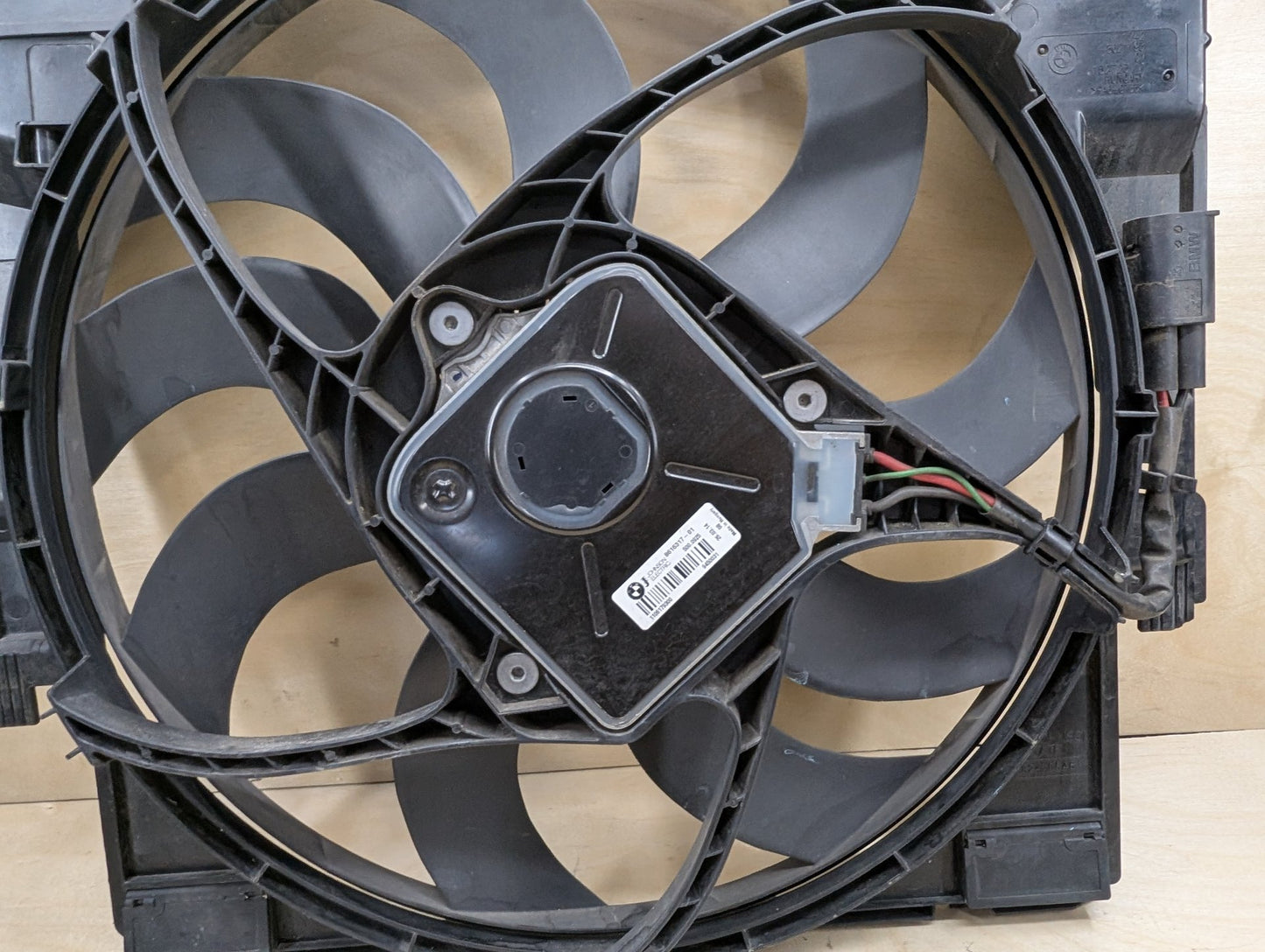 OEM BMW F22 F30 F32 Engine N55 N20 N26 Radiator Cooling Auxiliary Fan 600W