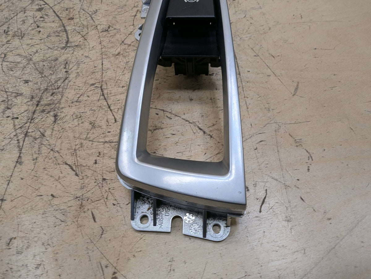 OEM BMW F10 F15 F16 X5 X6 Parking Emergency Brake Auto Hold Switch w/ Trim Panel