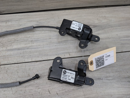 2007 - 2013 BMW X5 E70 Lower Liftgate Tailgate Lock Latch Actuator SET 7162147 N62B48B
