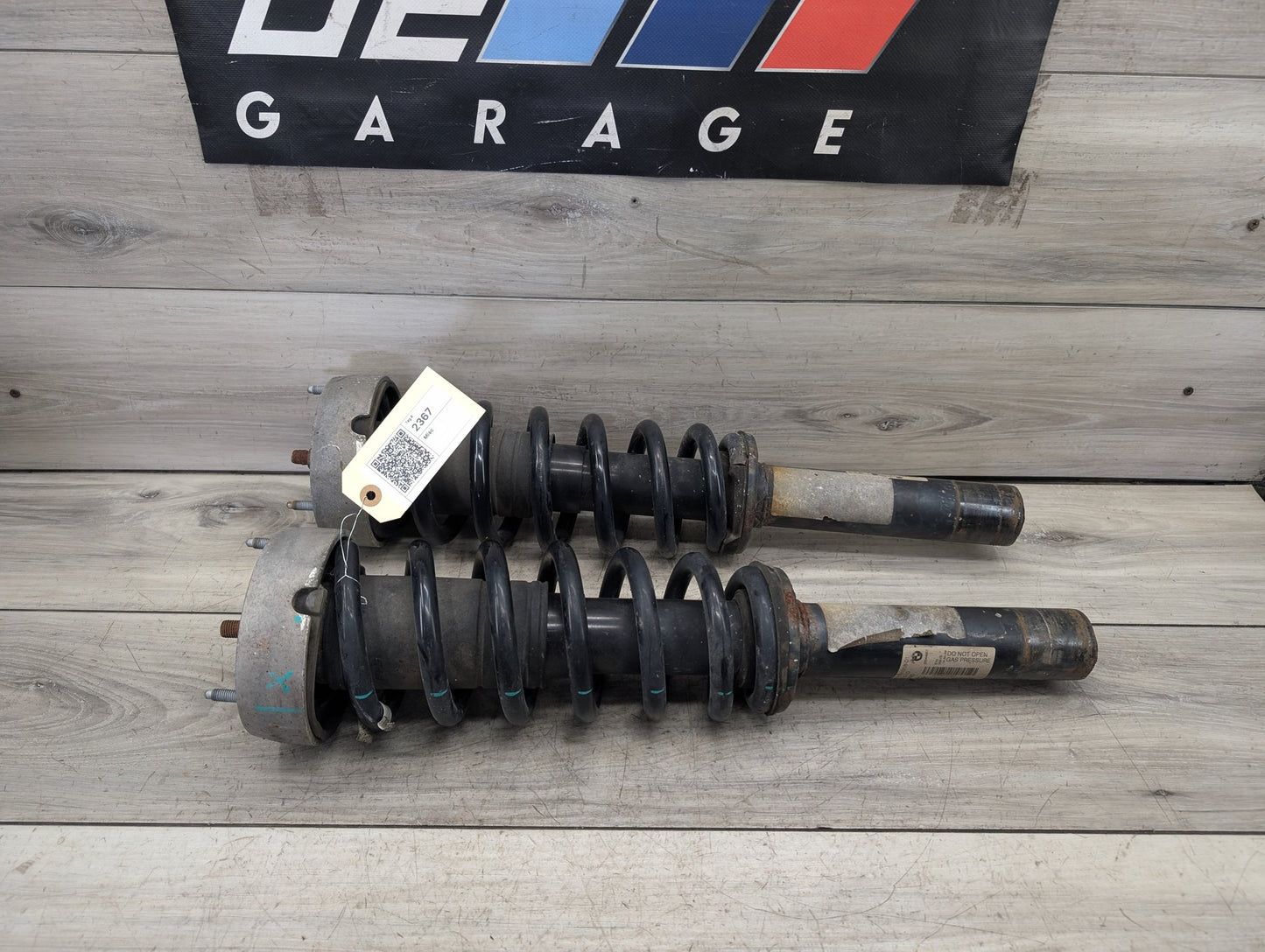 2007 - 2013 BMW X5 E70 Front Left Right Spring Strut Shock Absorbers SET 6781918 N62B48B