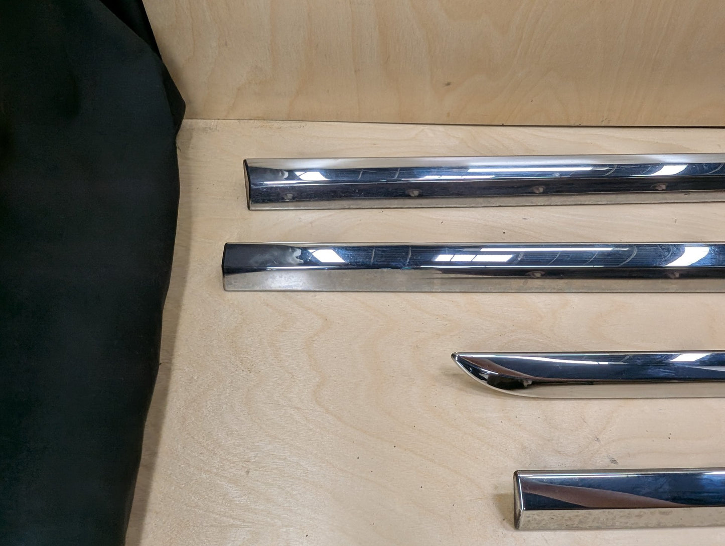 2016-2022 BMW 750i G12 Front Rear Left Right Exterior Door Trim Molding SET 7364354