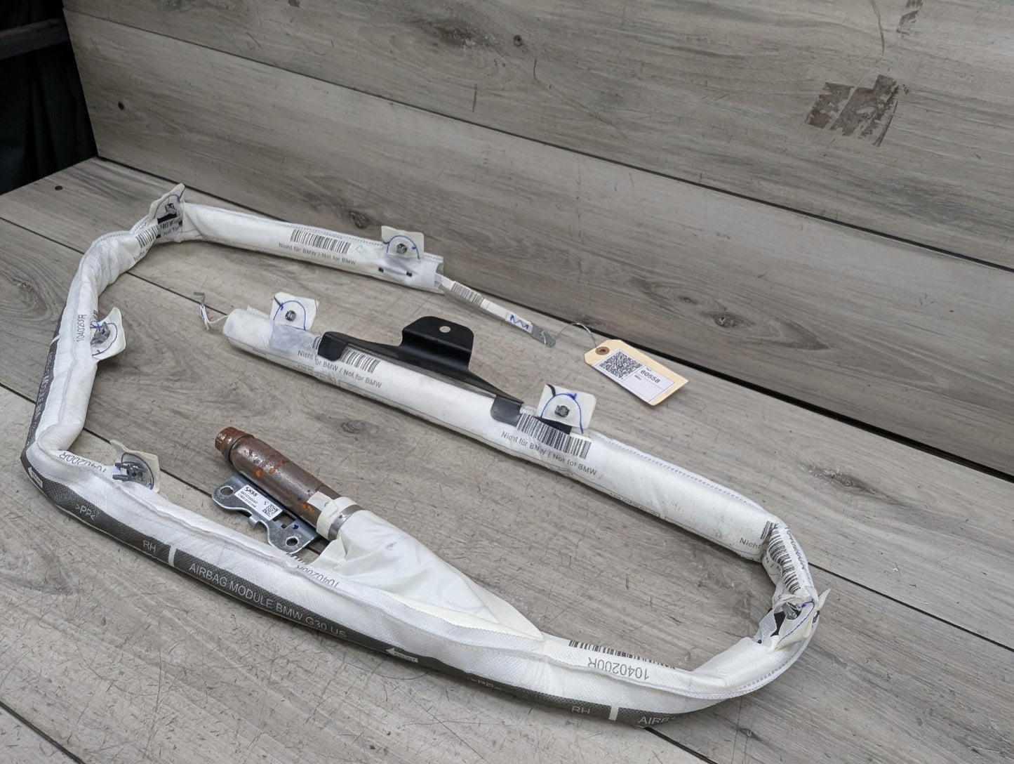 OEM BMW G30 530 540 M550 M5 Right Passenger Top Roof Head Air Bag Airbag Curtain