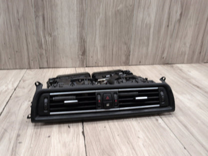 OEM BMW F10 528 535 550 M5 Dash Center Air Vent Grille Hazard Unlock Switch