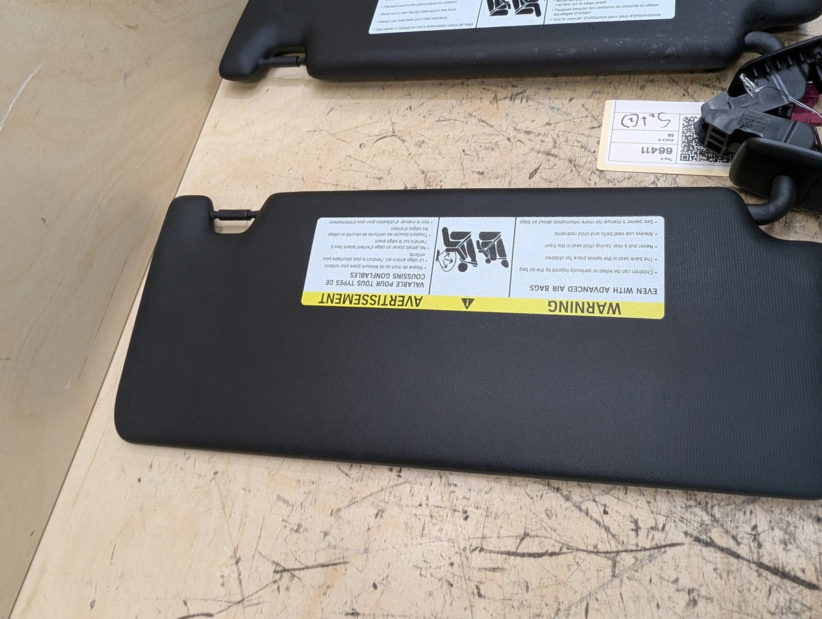 2019-2026 BMW 330i G20 Front Left Right Sun Visor SET 8092727 OEM