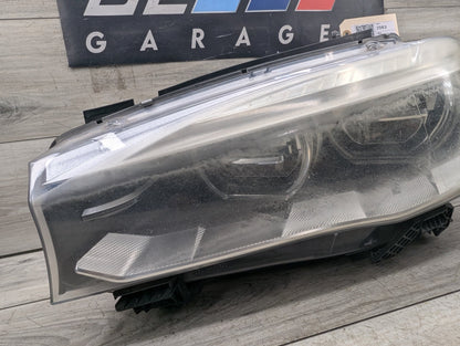 2014 - 2018 BMW X5 F15 Front Left Driver Headlight w/ Modules SET 7214855 N63B44O1