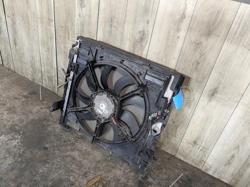 14-19 OEM BMW F85 F86 X5 X6 Main Radiators Cooling Fan ASSEMBLY SET S63 850W