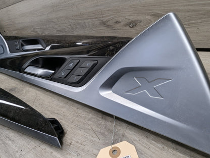 2018 - 2024 BMW X3 G01 Front Rear Left Right Exterior Door Trim Molding SET  B58B30O1