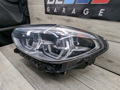 18-21 OEM BMW G01 G02 F97 F98 X3 Left Driver ICON Adaptive Headlight + Modules