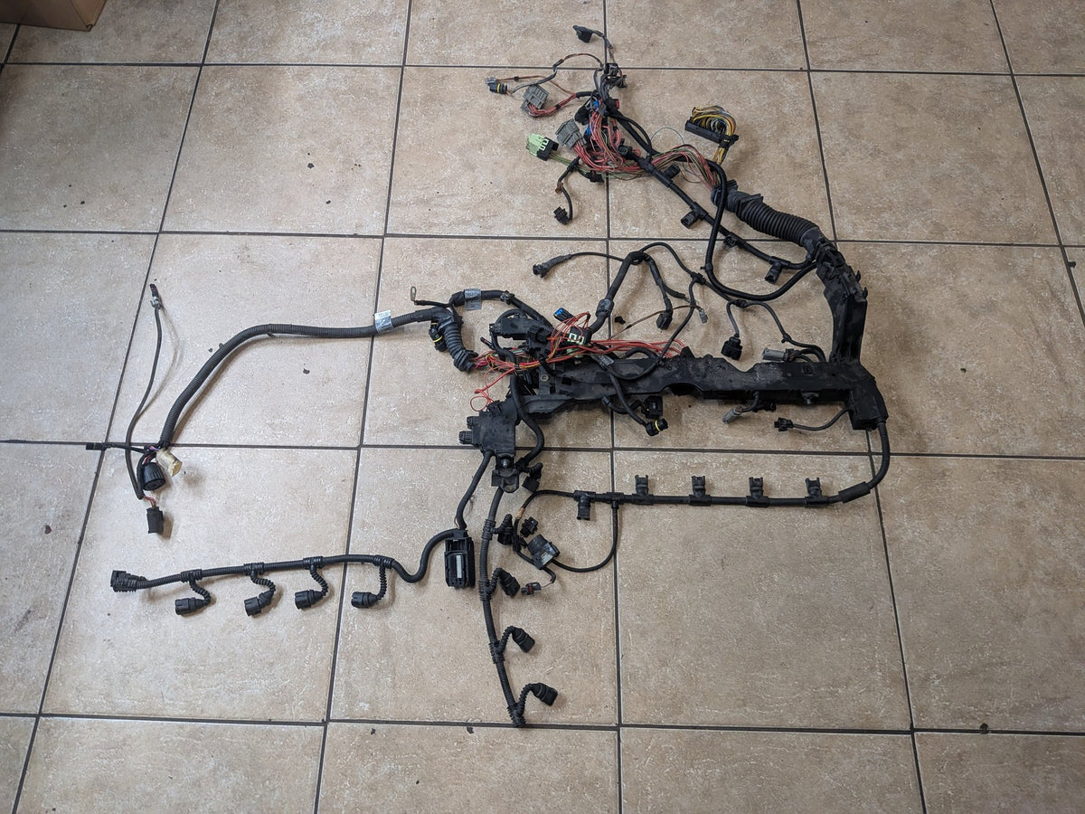 2004-2010 BMW E64 M6 S85B50A Engine Motor Ignition Injector Wiring Wire Harness 7838569