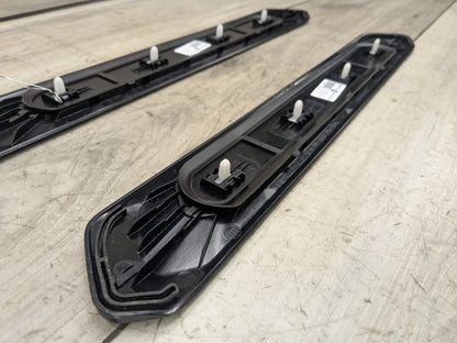 18-21 OEM BMW G01 G02 M40i X3 X4 Front Right Left Door Sills Cover Trim Pair