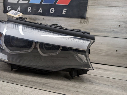 17-19 OEM BMW Front Right Passenger Headlight w/ Modules SET LED AHL