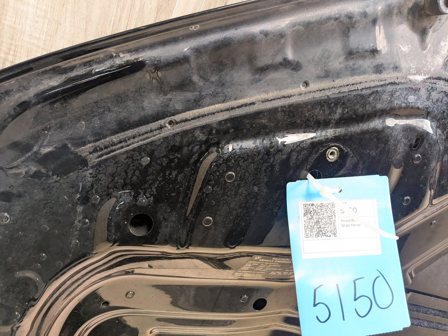 18-24 OEM BMW G01 G02 F97 F98 X3 X4 X3M X4M Hood Bonnet Shell Panel Black 668