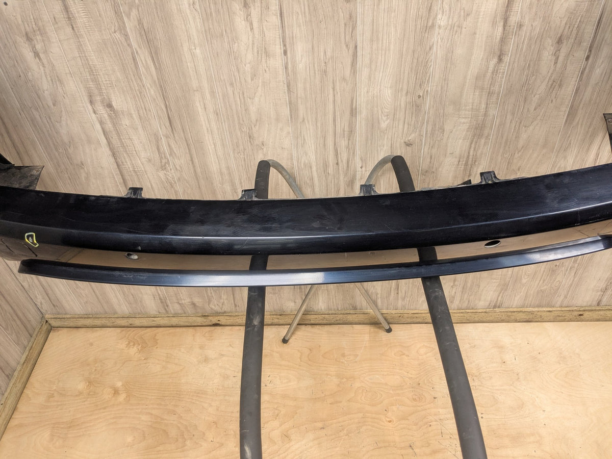 DAMAGE 15-18 BMW F85 X5M Rear Bumper Cover w/ Diffuser Assembly Black 416
