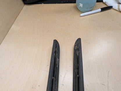 2012-2018 BMW 320i F30 Front Left Right Side Windshield Drip Trim Molding SET 7258187