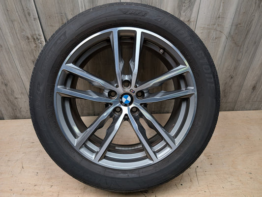 OEM BMW G01 G02 X3 X4 Wheel Rim 19x7.5 ET32 LM Rad Doppelspeiche Style 698M