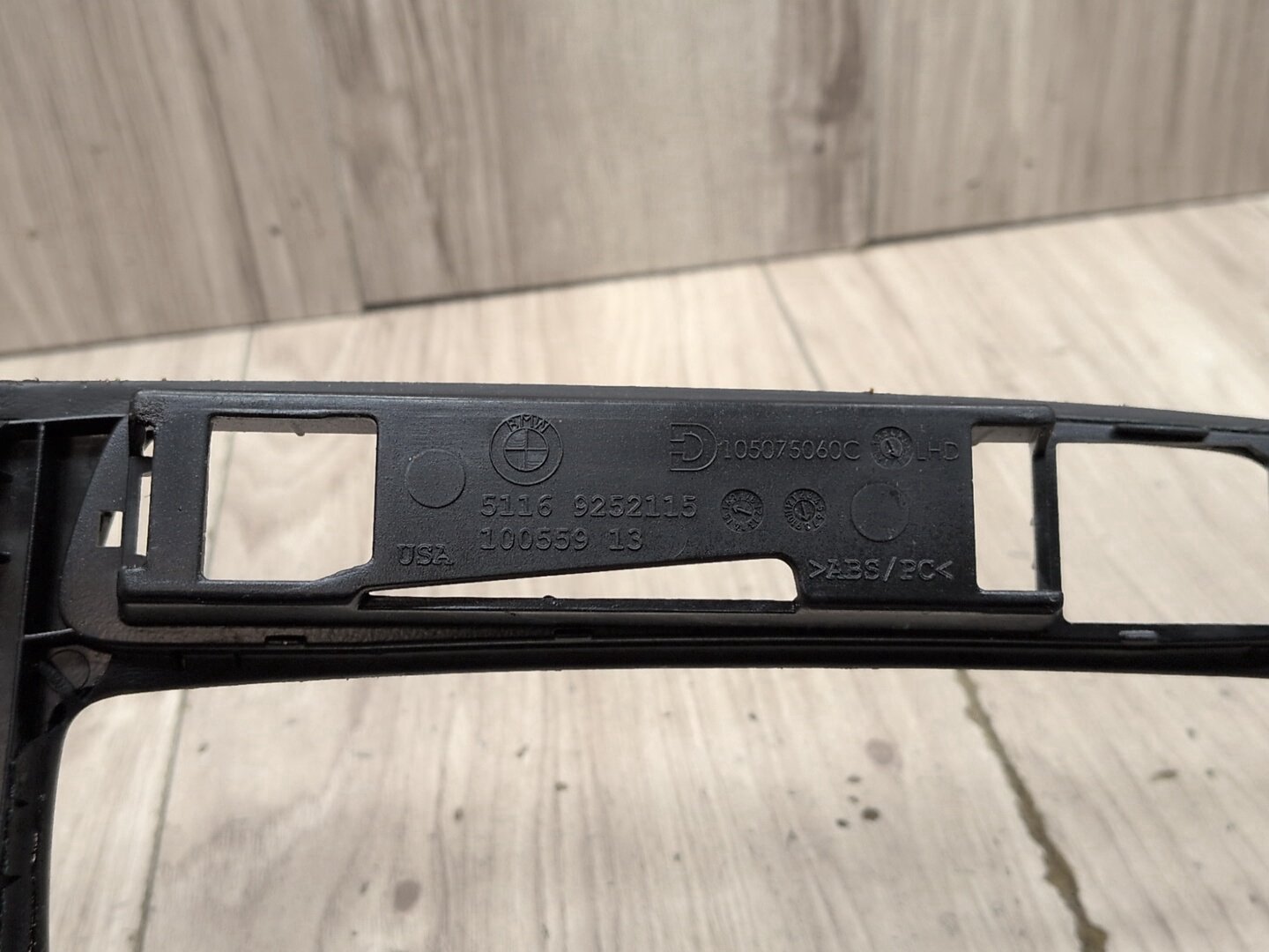 14-19 OEM BMW F15 F16 X5 X6 Center Console Shifter Bezel Cover Panel Trim