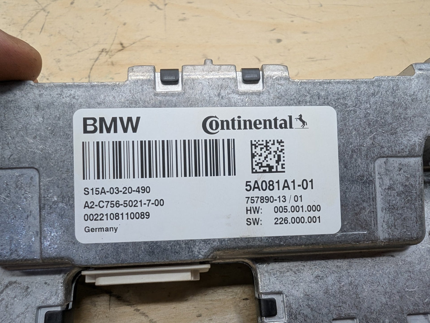 2016-2022 BMW 750i G12 Front Windshield Kafas Lane Assist Camera Module 5A081A1