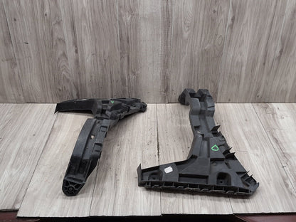 2015-2018 Audi Q3 8U Rear Right Passenger Bumper Support Brackets SET 8U0807454A
